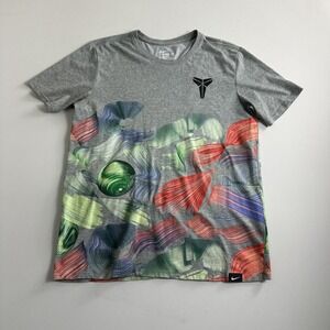 Nike Kobe Bryant‎ KOBE 11 EASTER Edition T-Shirt Gray Mamba 808614-063 Size M